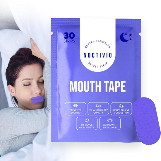 30-Pack Breathable Mouth Tape – Anti-Snoring Strips for Better Sleep, Nasal Breathing & Dry Mouth Relief