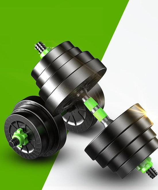 Adjustable Dumbbell Set – Detachable Home Fitness Weights for Strength Training & Full Body Workouts