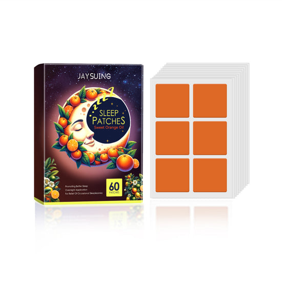 Citrus Sleep Patches – Sweet Orange & Herbal Aromatherapy for Deep Rest