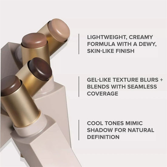Cream Contour Stick – Lightweight Blendable Makeup for Face Sculpting, Highlight & Definition, Long-Lasting Natural Finish
